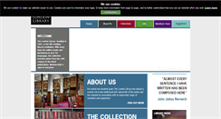 Desktop Screenshot of londonlibrary.co.uk